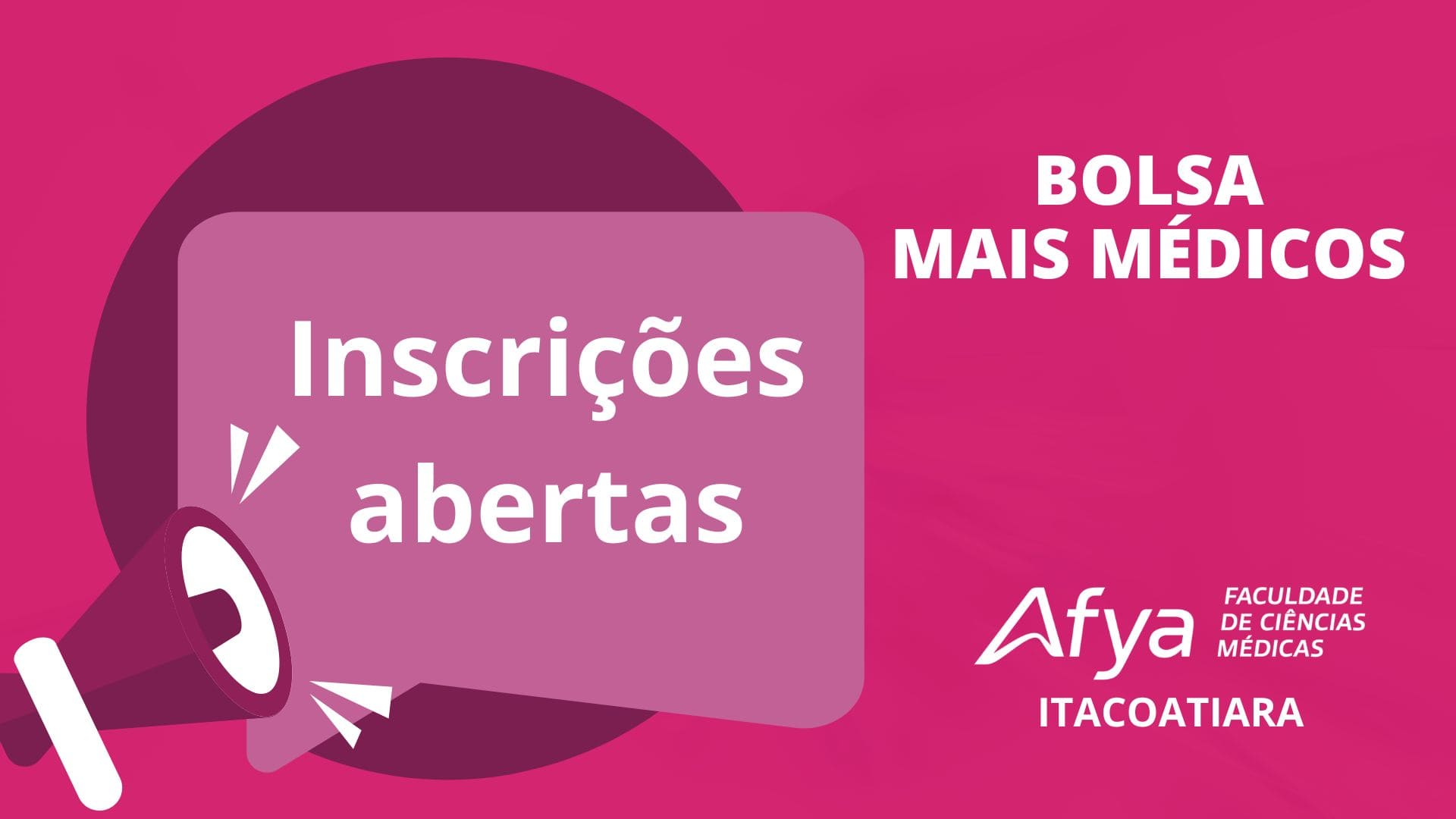 Afya Itacoatiara | Notícias - Bolsa Mais Médicos